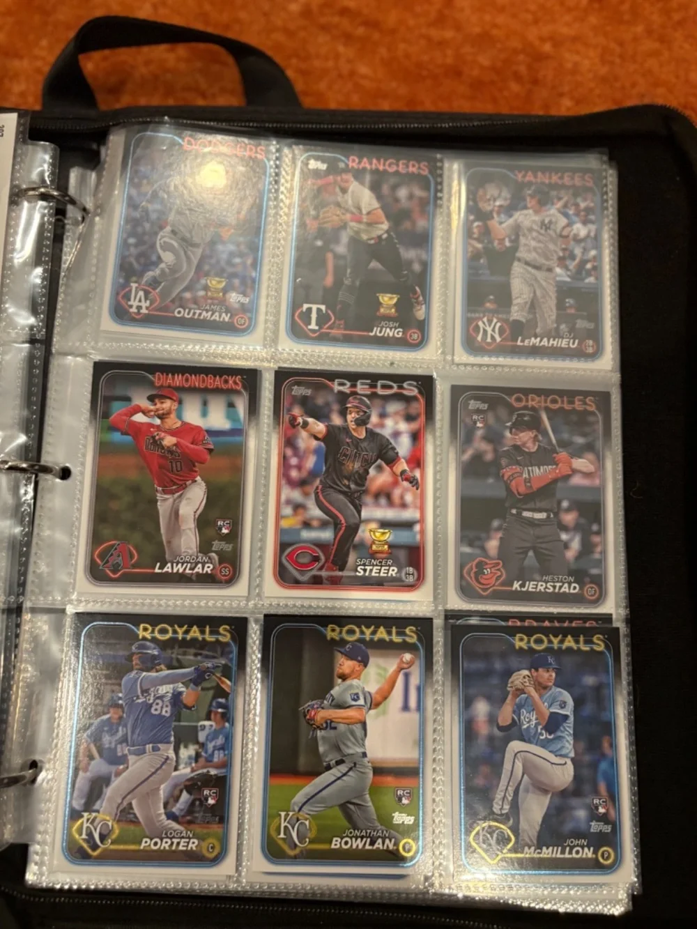 MLB baseball cards